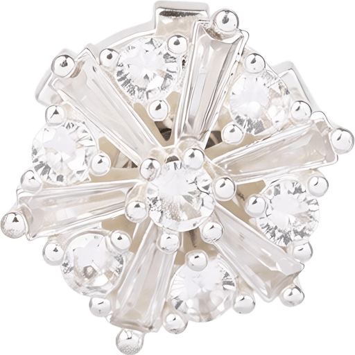 Lucky White Snowflake