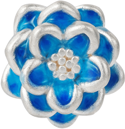Three-Tier Lotus (Blue)
