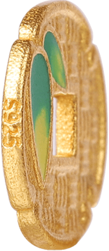 Kangxi Coin (Green)