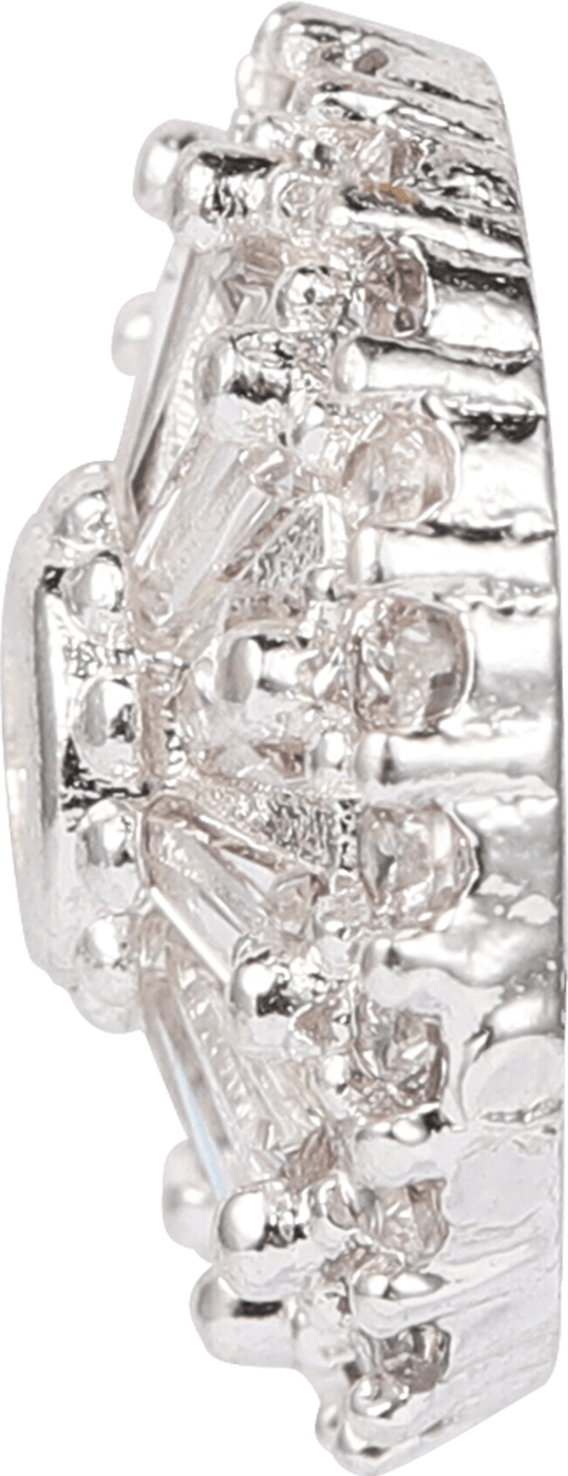 Large Rhinestone Bead Cap