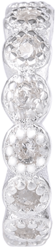Large Rhinestone Charm Ring