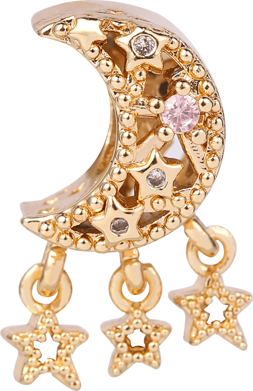 Half-Moon Bead Cap